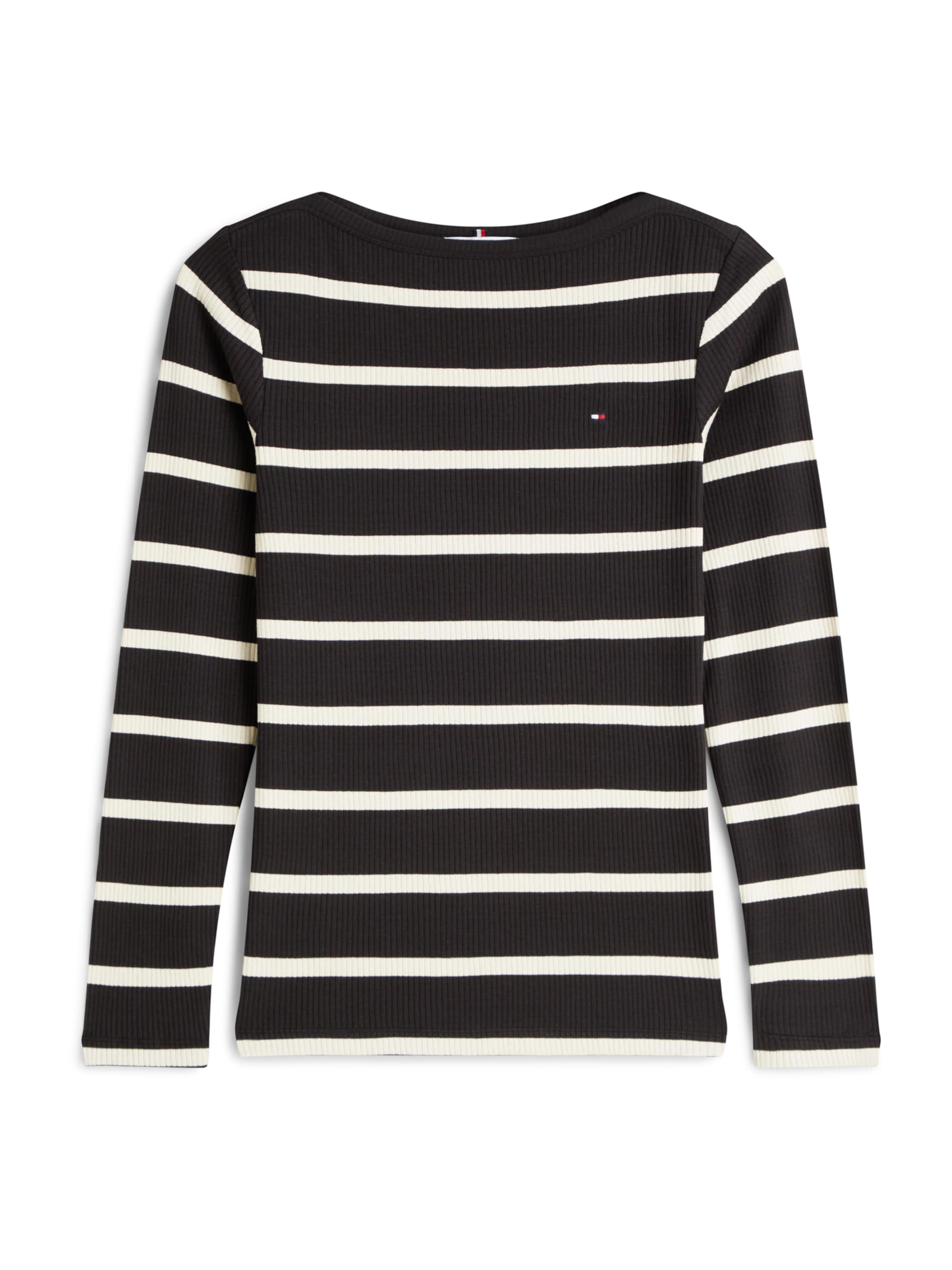 Tricou de la TOMMY HILFIGER pe negru: față