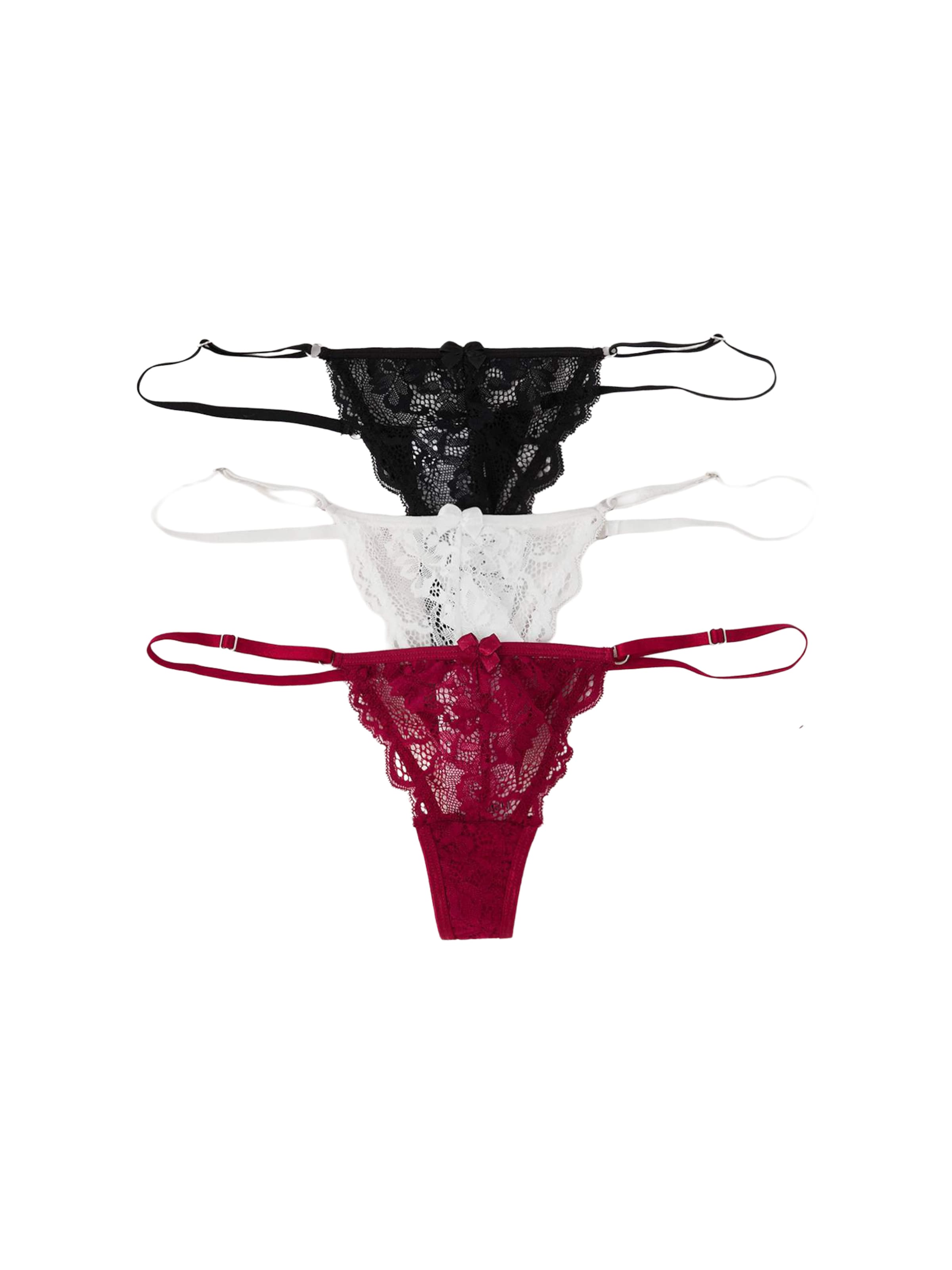 Trendyol Thong in Red: front