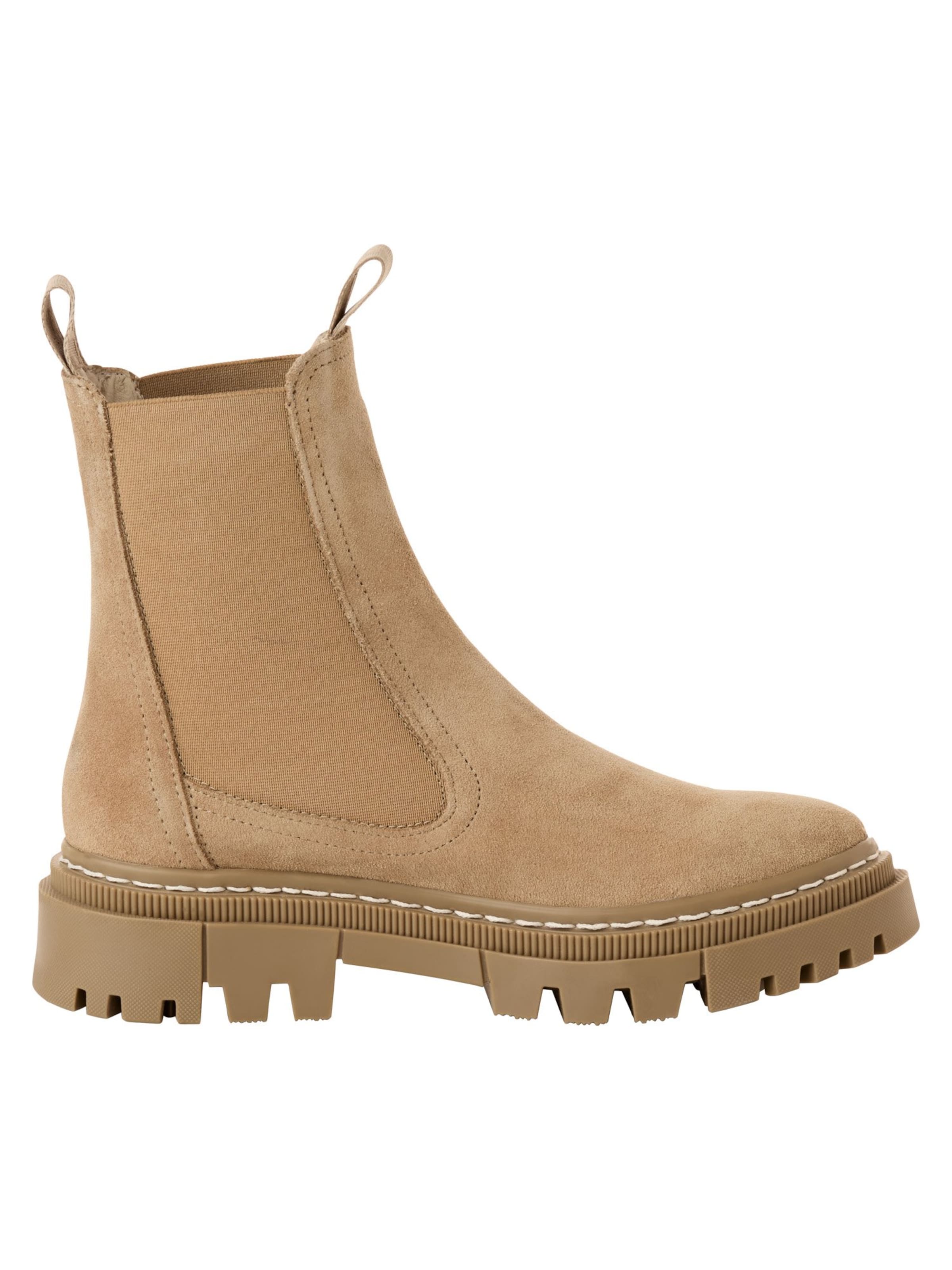 Tamaris Chelsea boots in Beige