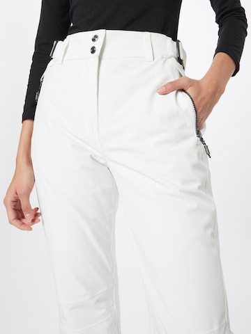 KILLTEC Normální Outdoorové kalhoty 'Siranya' – bílá