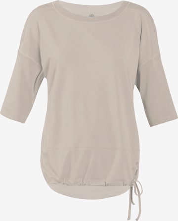 Magadi Sporttop 'Sara' in Beige: Vorderseite
