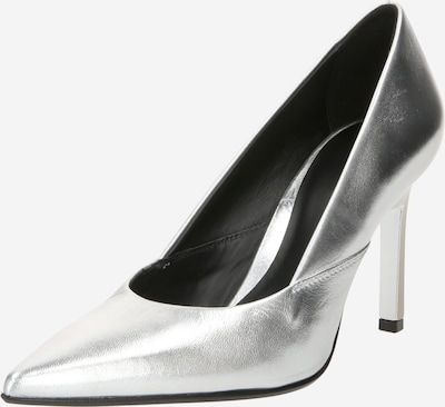Calvin Klein Sapatos de salto 'GEO' em prata, Vista do produto