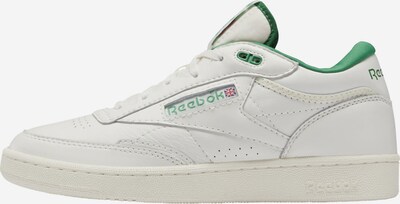 Reebok Chaussure de sport en vert gazon / blanc, Vue avec produit