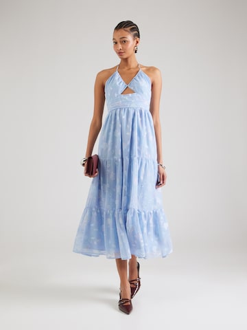 Maya Deluxe Summer Dress in Blue