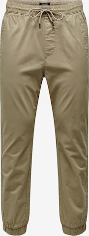 Only & Sons Spodnie 'LINUS' w kolorze beżowy: przód