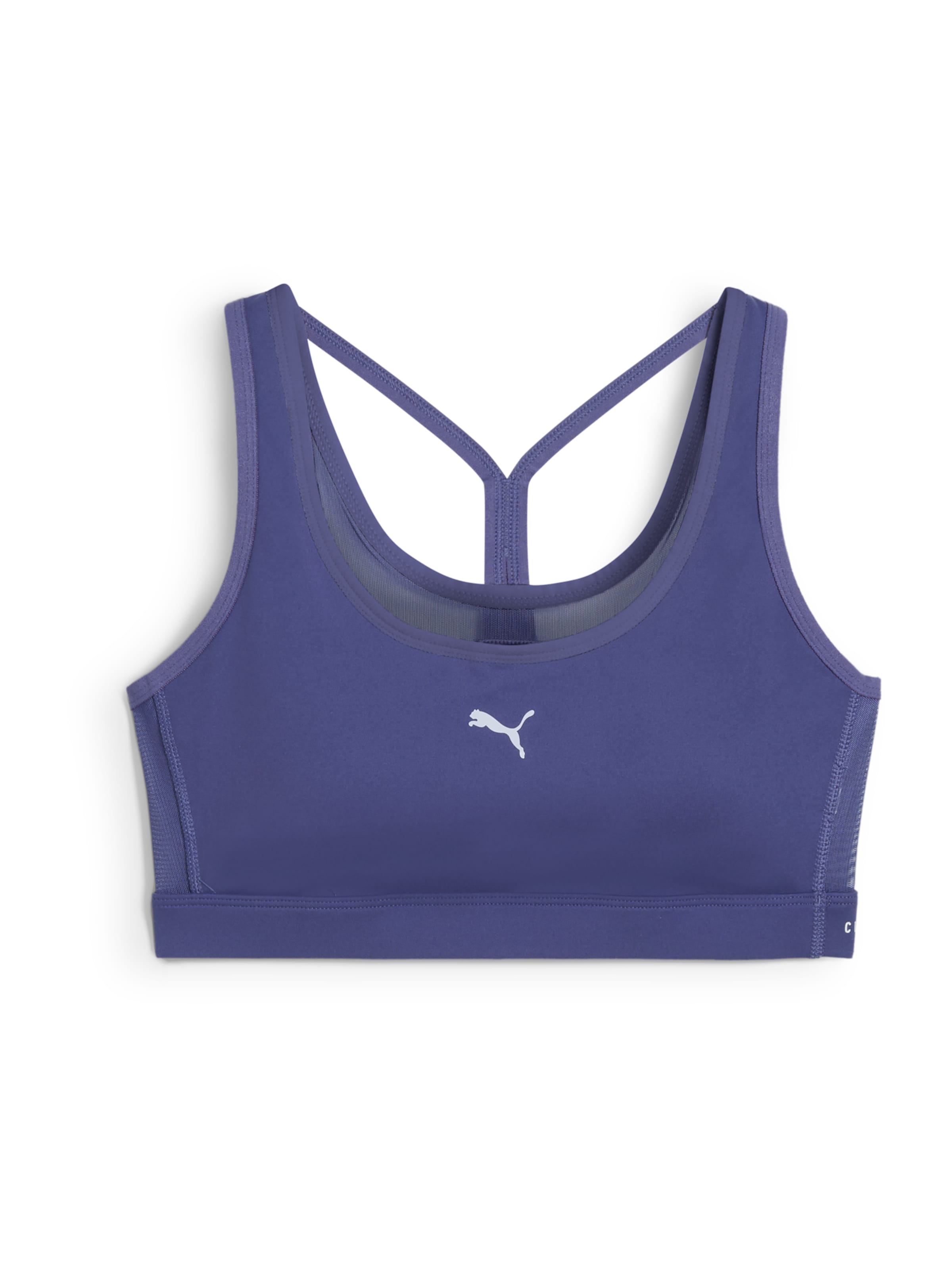PUMA Õlapaelteta topp Spordirinnahoidja '4Keeps Cloudspun', värv sinine: eest vaates