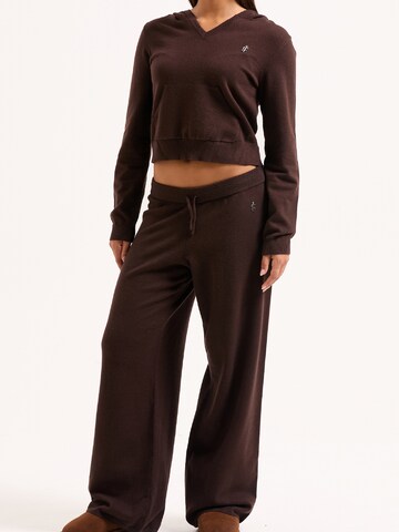 regular Pantaloni sportivi di Juicy Couture in marrone: frontale