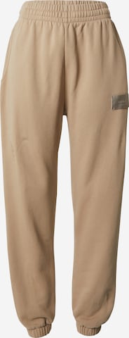 REPLAY Tapered Broek in Beige: voorkant