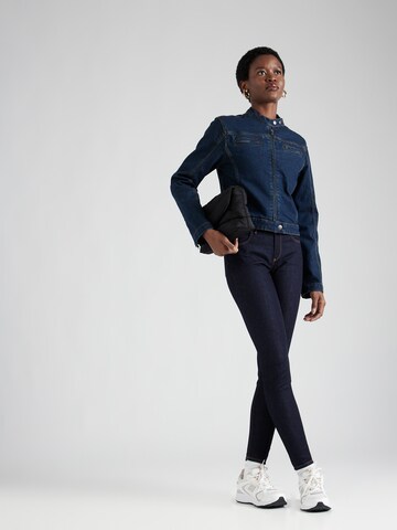 WRANGLER Skinny Kavbojke | modra barva