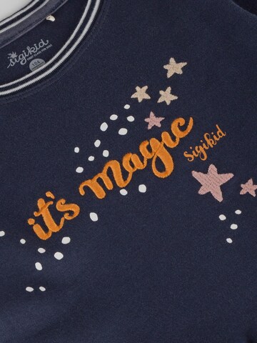 SIGIKID Dress 'Kleid Magic Owl' in Blue