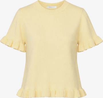 SASSYCLASSY Pullover in Gelb: Vorderseite