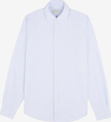 Scalpers Regular fit Button Up Shirt 'Elisee ' in Blue: front