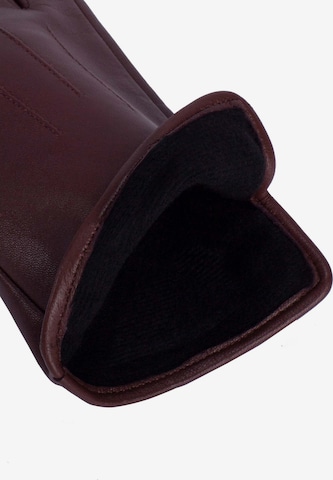 KESSLER Full Finger Gloves in Red
