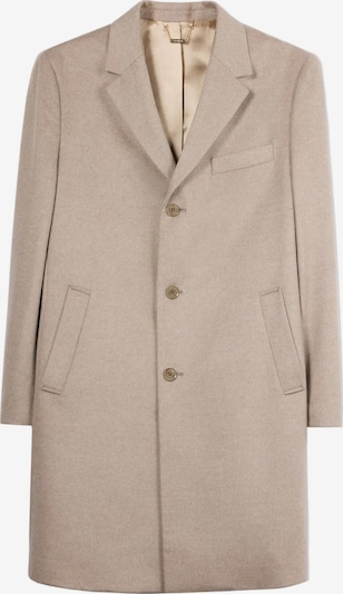 GOBI Cashmere Välikausitakki 'Men’s Cashmere Coat with Notched Lapels' koossa S värissä taupe, Tuotenäkymä