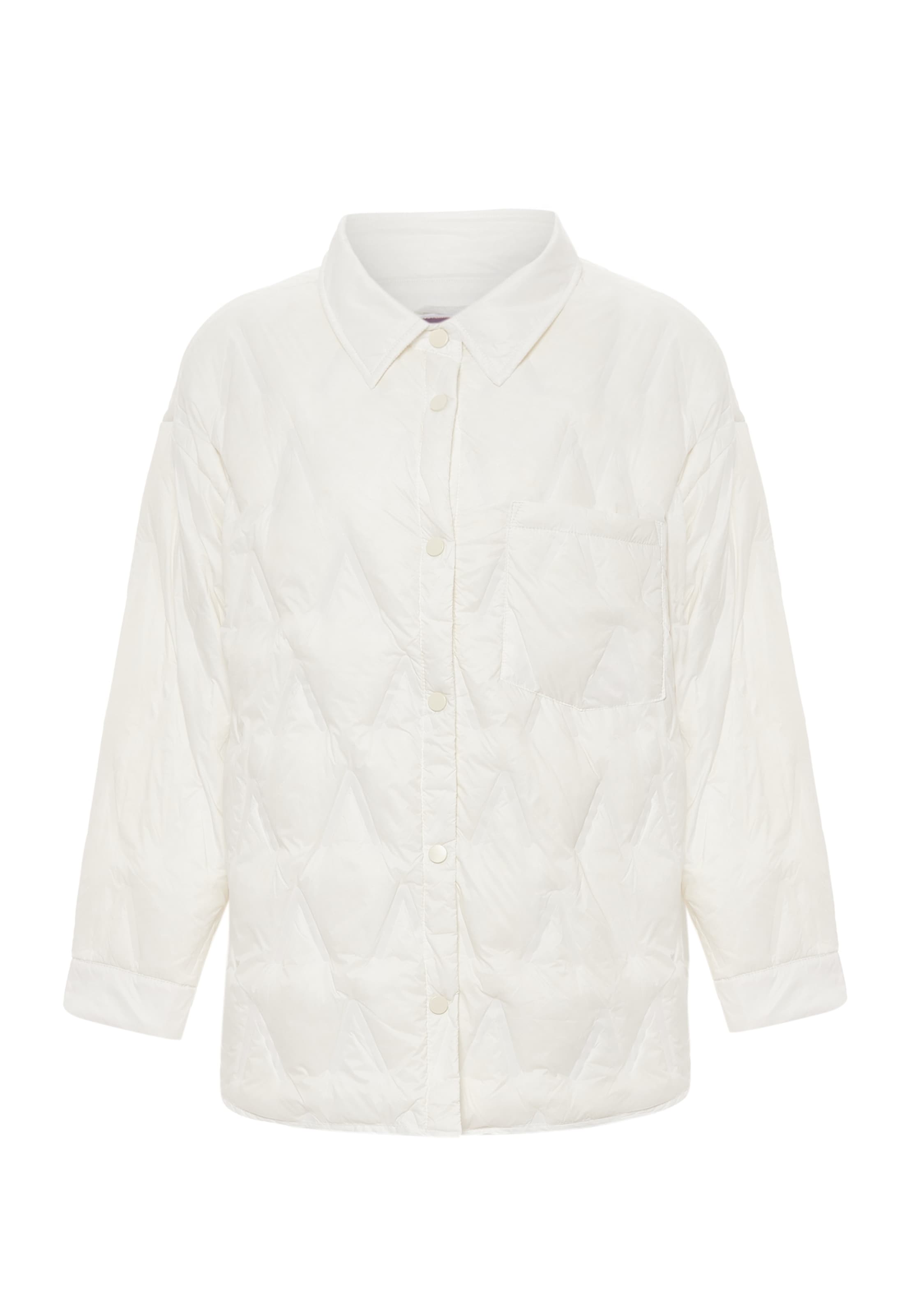 Koosh Veste mi-saison en blanc cassé, Vue avec produit