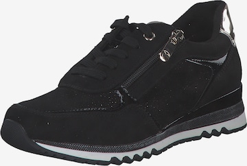 Baskets basses MARCO TOZZI en noir : devant