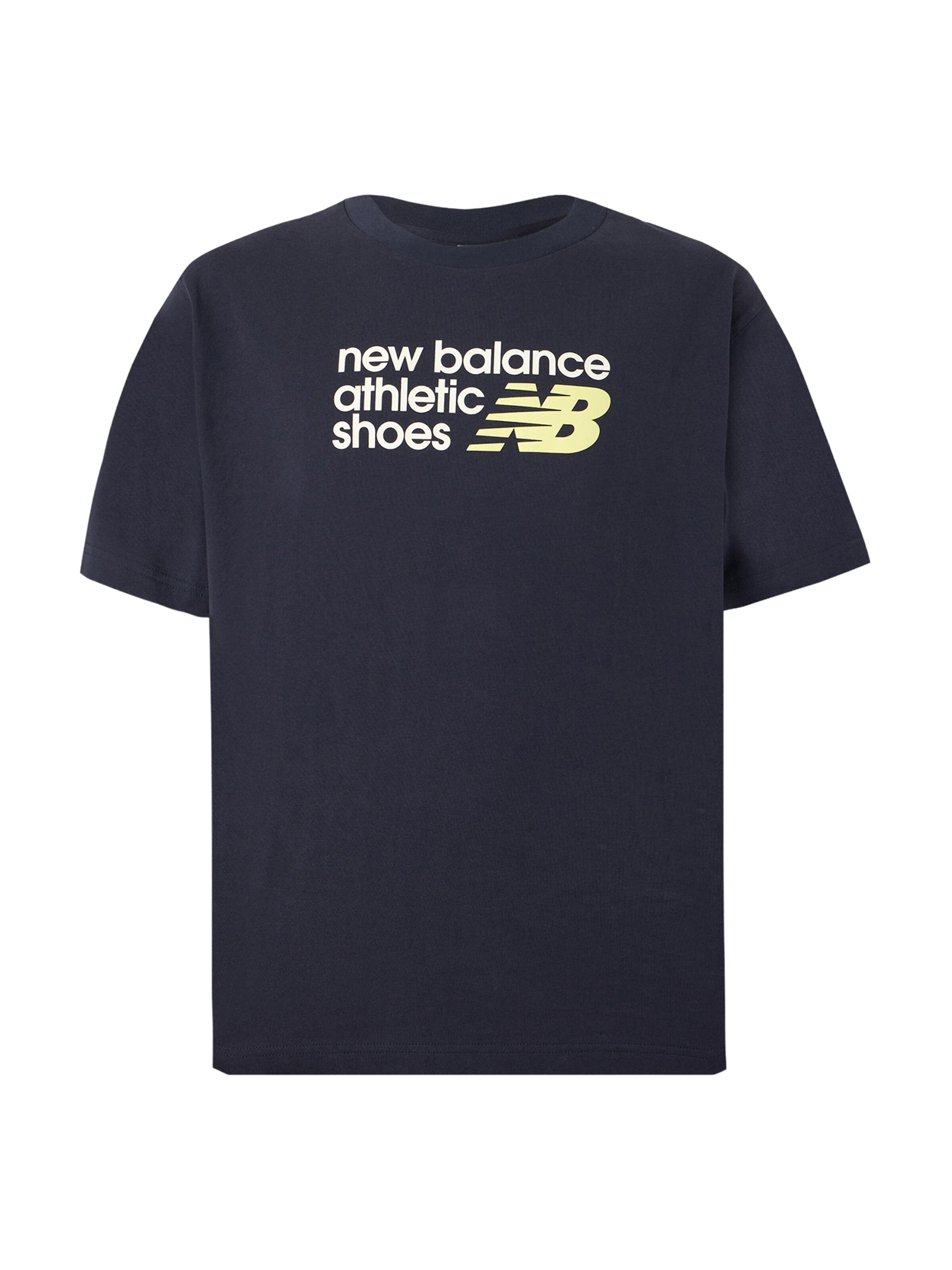 T-Shirt new balance en bleu : devant
