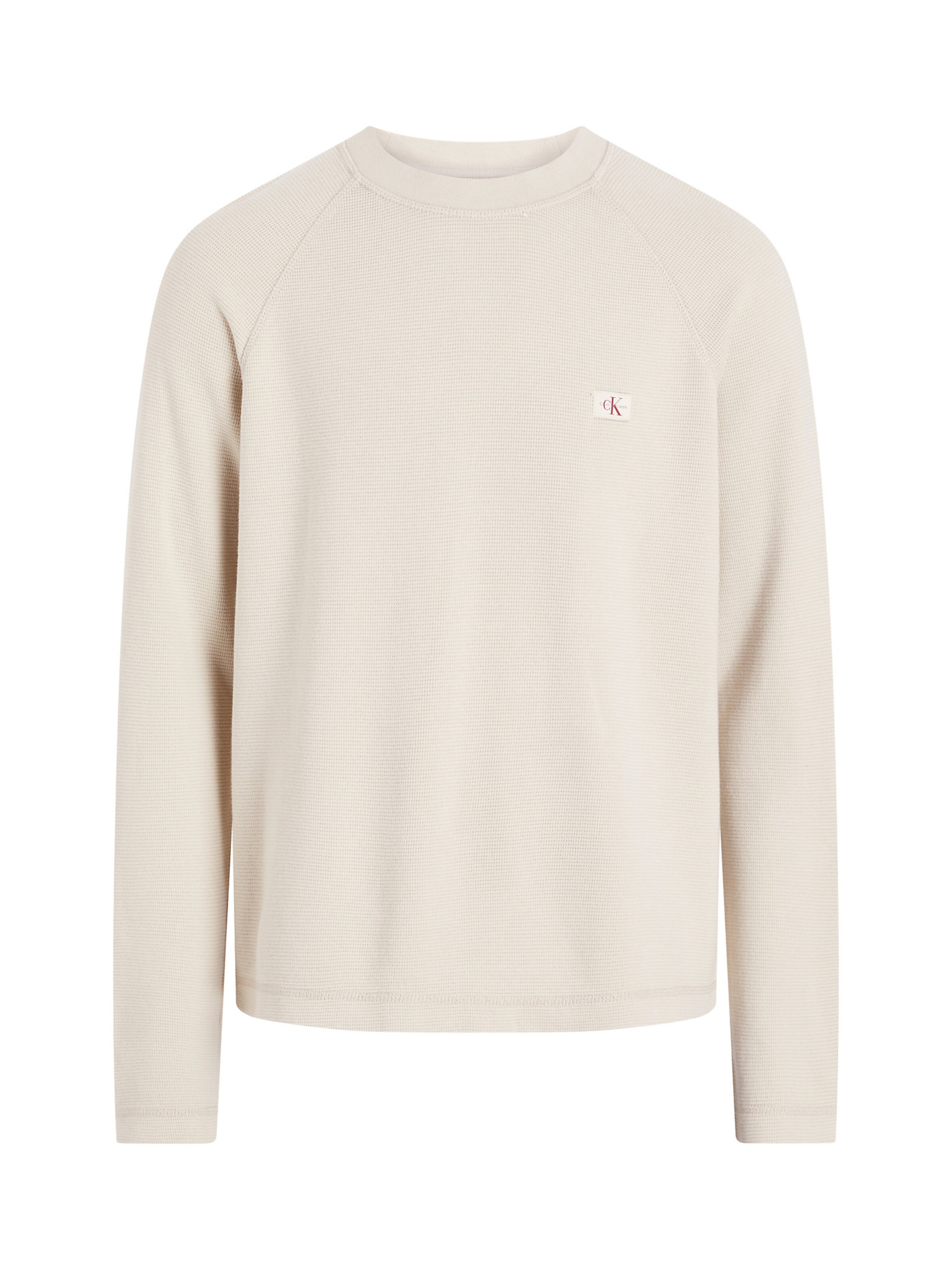 Calvin Klein Jeans Shirt in Beige: front