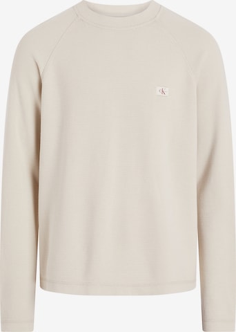 Calvin Klein Jeans Shirt in Beige: front