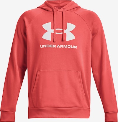 UNDER ARMOUR Athletic Sweatshirt in Pastel red / White, Item view