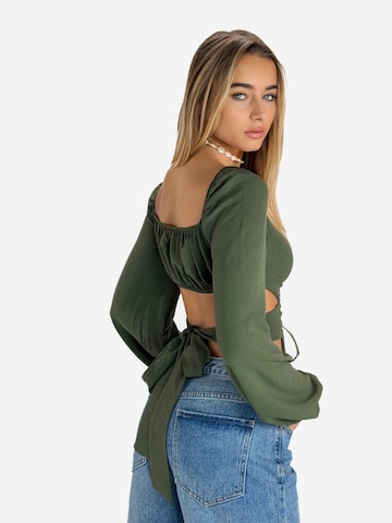 Elara Bluse in Grün