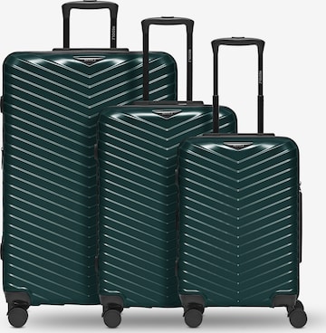 Redolz Suitcase set 'Essentials 18' in Green: front