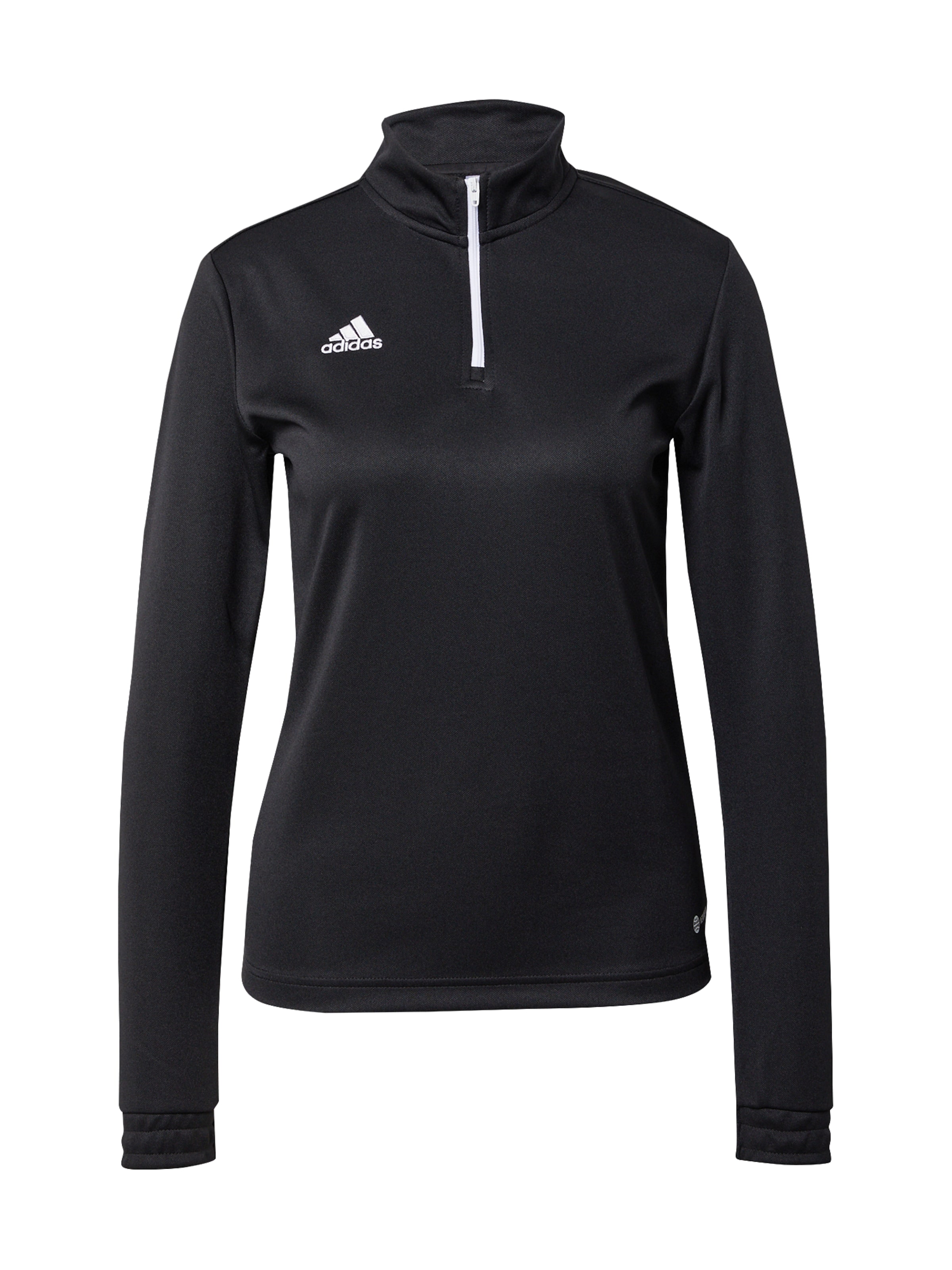 ADIDAS PERFORMANCE Sport sweatshirt 'Entrada 22 ' i svart: framsida