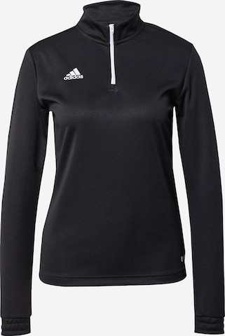 ADIDAS SPORTSWEAR Funktionsshirt 'Entrada 22 ' in Schwarz: predná strana