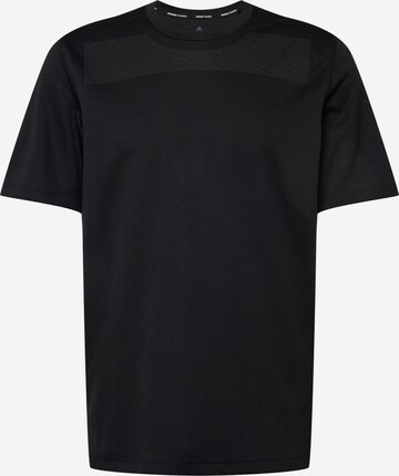 ADIDAS SPORTSWEAR Funkční tričko 'Workout Front Rack Impact Print' – černá: přední strana