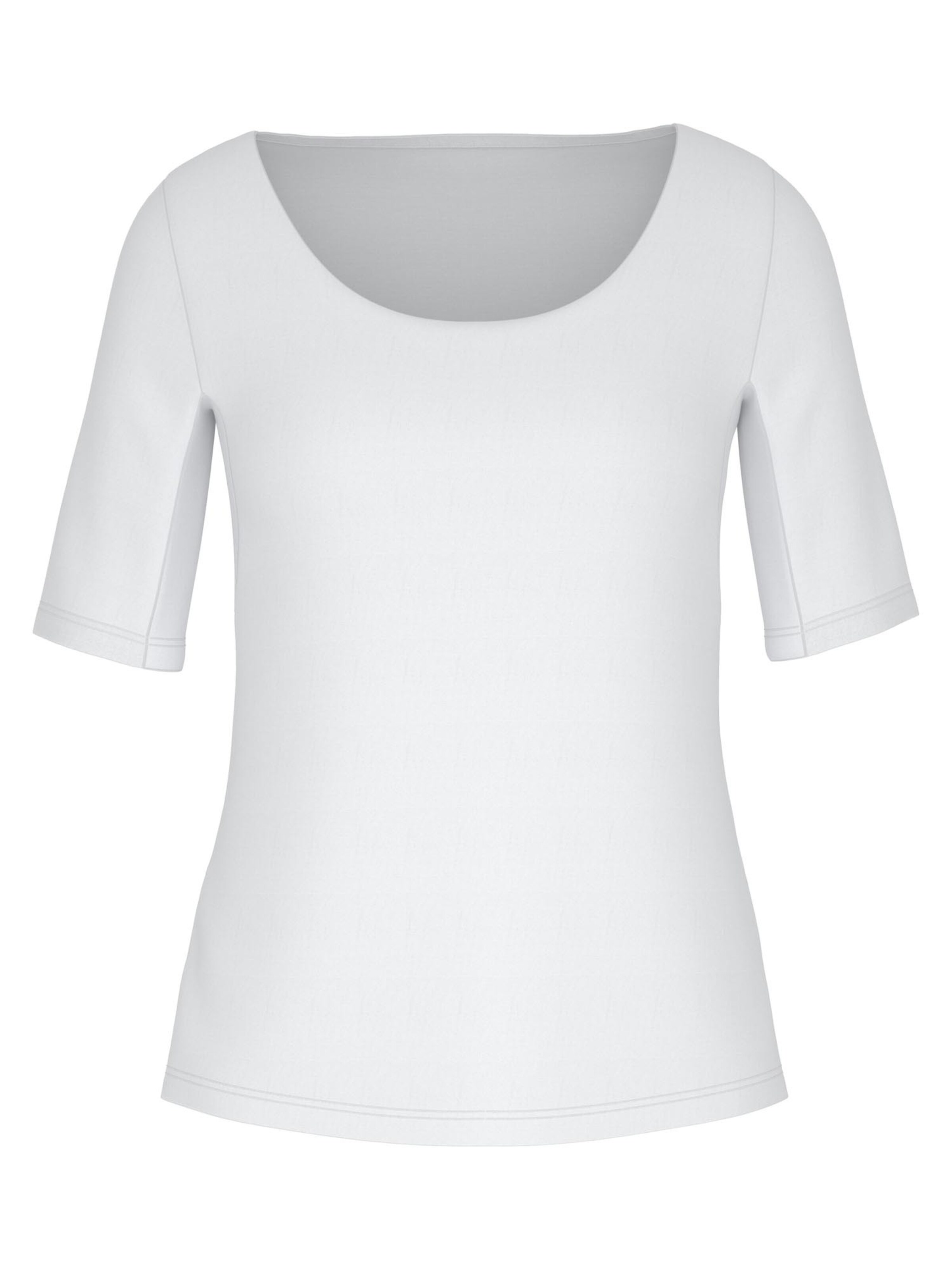 Mey Undershirt 'Blazer' in White: front