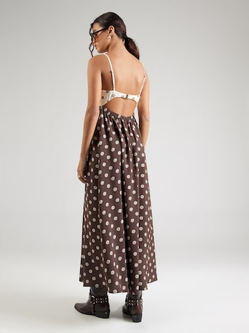 Robe d’été Abercrombie & Fitch en marron