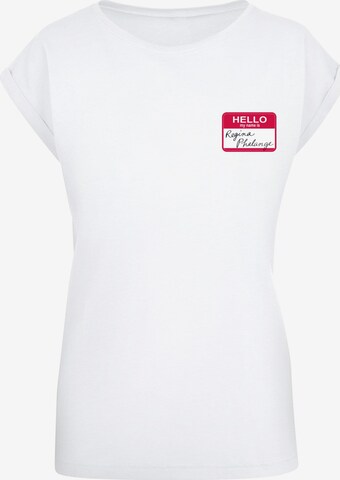 ABSOLUTE CULT T-Shirt  'Friends - Regina Phalange Tag Perk' in Weiß: predná strana