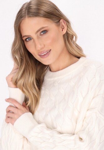 Pull-over DreiMaster Vintage en blanc
