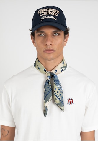 Foulard 'Modern Yuppies' di Prohibited in grigio: frontale