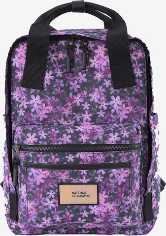 National Geographic Backpack 'LEGEND' in Purple: front