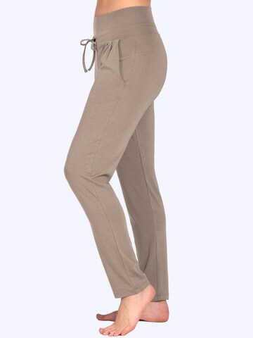 Magadi Regular Workout Pants 'Susan' in Beige