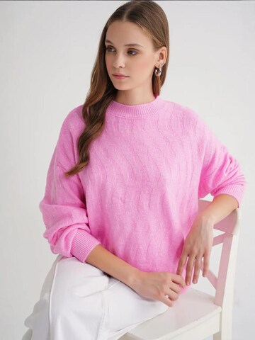 MixRay Pullover in Pink
