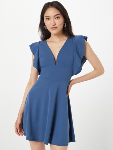 WAL G. Dress in Blue: front