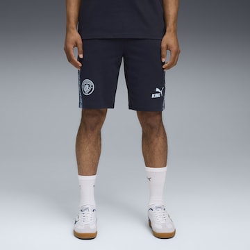 PUMA Regular Sports trousers in Blue: front