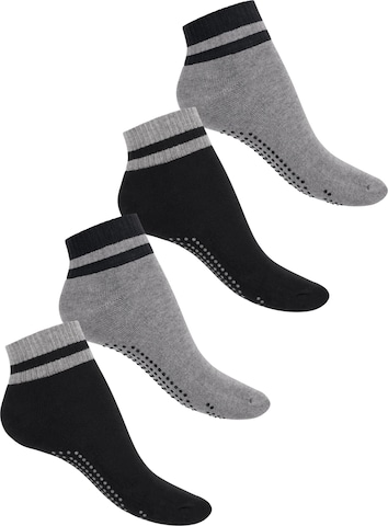 celodoro Athletic Socks 'Yoga' in Grey: front
