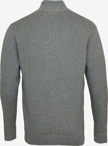 U.S. POLO ASSN. Sweater 'Half Zip' in Grey