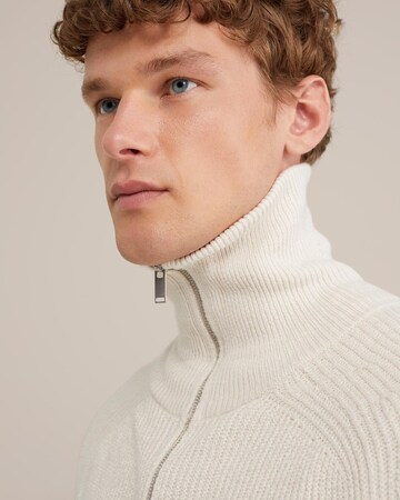WE Fashion Sweter w kolorze biały