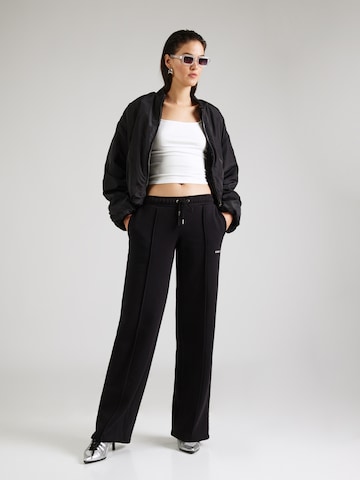 Wide Leg Pantalon GUESS JEANS en noir