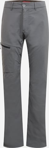 CRAGHOPPERS Regular Outdoor trousers 'Nosi' in Grey: front