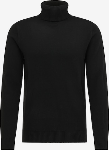 ICEBOUND Sweater in Black: front