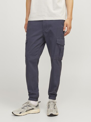 JACK & JONES - Slimfit Pantalón cargo 'JJIMARCO JJJOE' en azul: frente