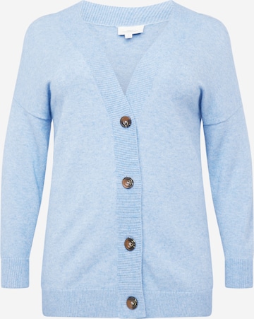 Cardigan 'RESLY' ONLY Carmakoma en bleu : devant