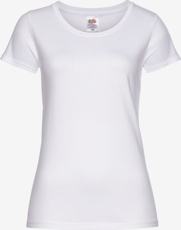 FRUIT OF THE LOOM Shirt in White