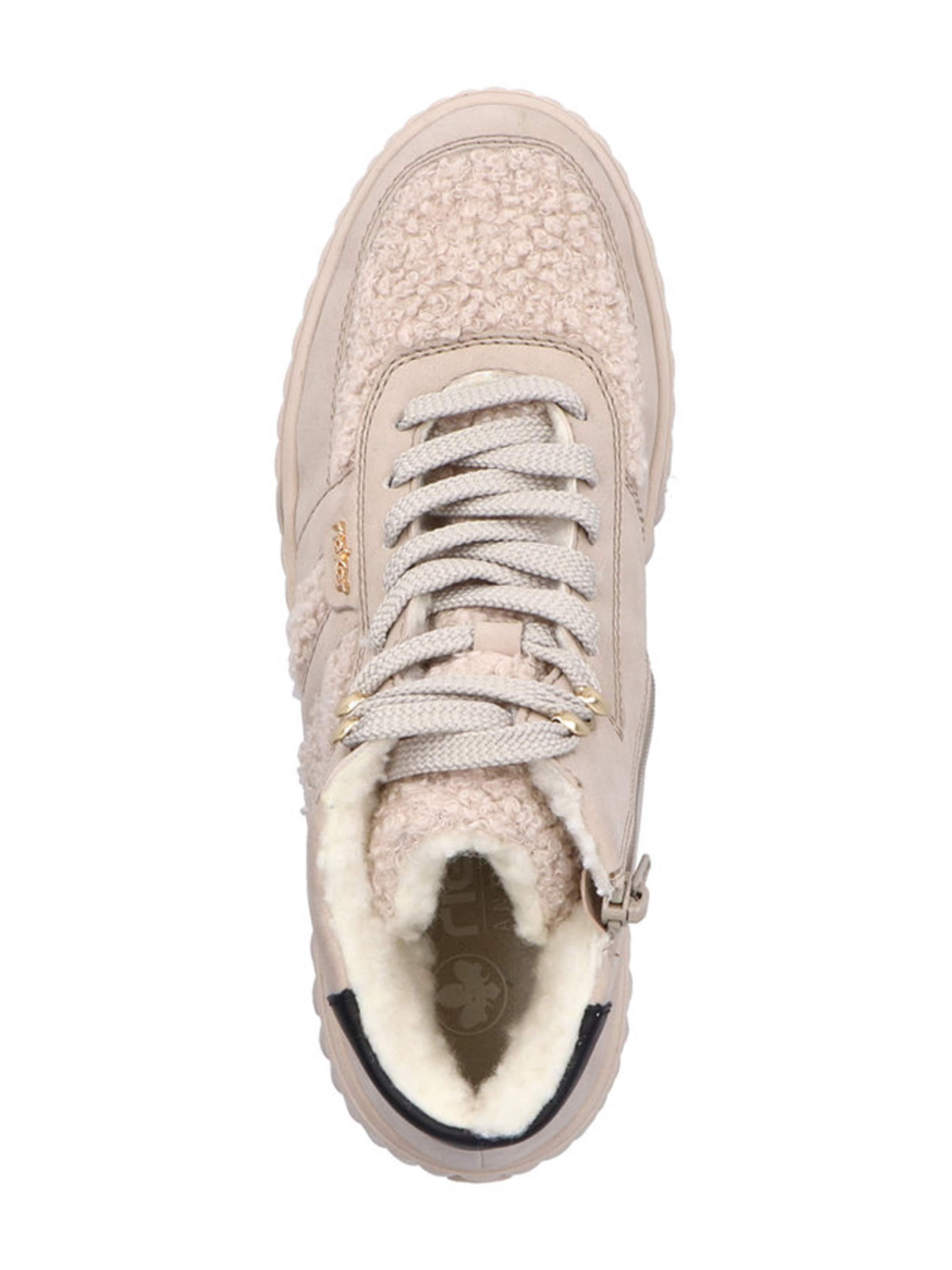 Rieker Lace-up bootie in Beige