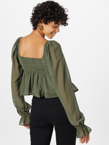 Camicia da donna 'EME' di Abercrombie & Fitch in verde